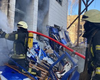 Войска РФ обстреляли жилой квартал в Оболонском районе Киева (фото)