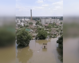 Місто під водою: в Олешках Херсонської області критична ситуація (відео), — МВА