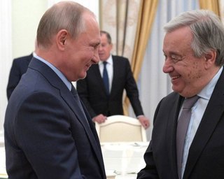 Генсек ООН давит на Украину и хочет задобрить Путина "аммиачной сделкой", — FT (фото)