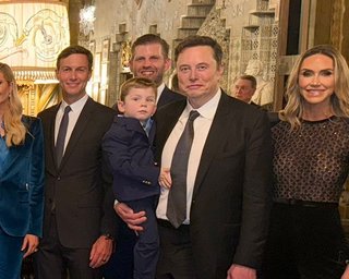 Чотирирічний син Ілона Маска з'явився на переможній фотографії Трампа після виборів у США