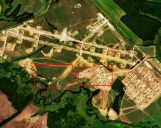 Силы обороны нанесли удар по базе запуска БПЛА в РФ: спутники зафиксировали пожар (фото)