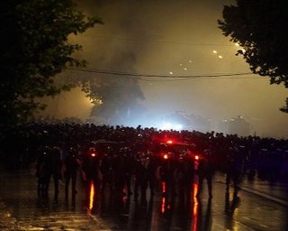 Евросоюз признал законным разгон акции оппозиции в Грузии