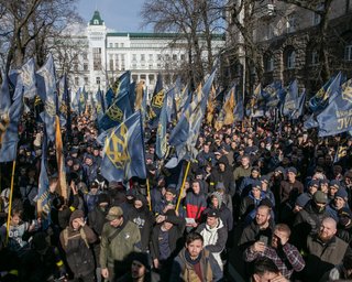 "Нацкорпус" проведет акцию под Офисом президента из-за отправленных в СИЗО соратников