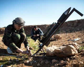 В Сирии из минометов обстреляли посольство России