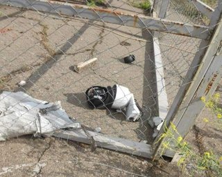 Боевики на Донбассе противотанковой ракетой сбили камеру ОБСЕ