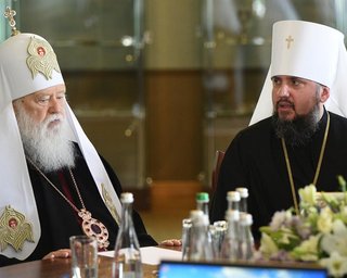 Структуры УПЦ КП полностью ликвидированы, Филарет находится в самоизоляции,  – Епифаний