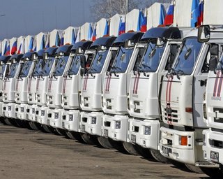 На Донбасс вторгся 85 российский "гумконвой"