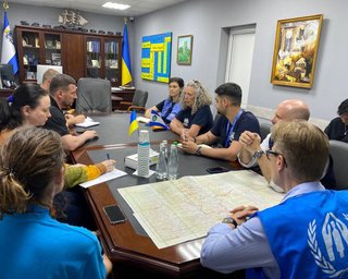 Подрыв Каховской ГЭС: делегация ООН прибыла в Херсонскую область (фото)