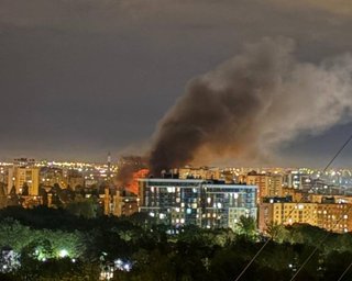Стовп чорного диму та декілька пожеж: у центрі російського Бєлгорода лунали вибухи