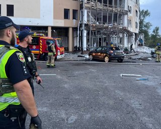 Обстріл Запоріжжя: Росія вдарила по місцю, де був дитячий табір (фото, відео)