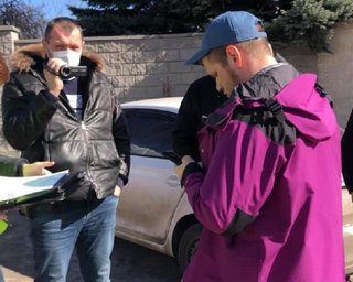 Организатору митинга под ОП вручили подозрение в хулиганстве: "Не захотели ждать адвоката"