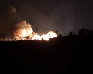 Атака БпЛА по Джанкою: ЗС РФ могли втратити вертольоти Мі-8 і винищувачі Су-25 (відео)