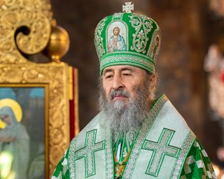 Предстоятель УПЦ МП Онуфрий благословил Зеленского