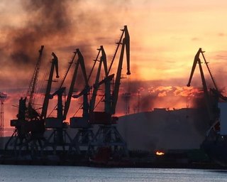 На уничтоженном корабле "Новочеркасск" могло быть до 2 тысяч Shahed, — аналитик (видео)