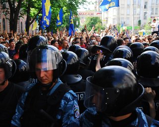 Командир киевского Беркута уволился после событий 18 мая на митинге оппозиции