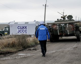ОБСЕ сообщила о возобновлении позиций боевиков возле участка разведения сил