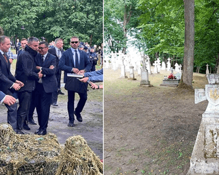 "Псували кадр": під час вшанування Волинської трагедії поляки приховали українські могили (фото)
