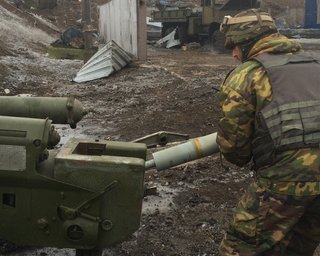Карта военных действий в зоне АТО на 25 февраля