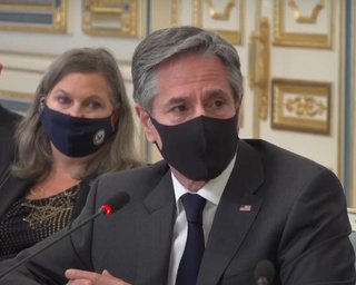 "Високо ціную дії України": Блінкен визнав високу небезпеку військового вторгнення РФ