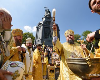 Первый Крестный ход ПЦУ завершился