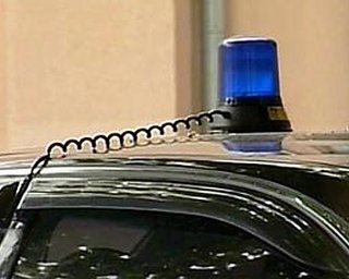 Джип с мигалками  сбил в Киеве человека на мопеде