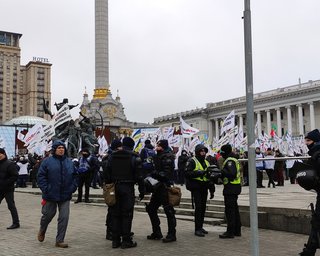 ФОПы будут протестовать под Дворцом Украина, где пройдет концерт 95 квартала