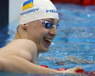 Олимпиада в Рио: Украинский пловец Говоров финишировал первым в квалификационном заплыве