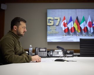Потрібні ППО, санкції та контроль над Білоруссю: Зеленський виступив на екстреному саміті G7 (відео)
