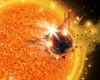 Сонце поглинуло величезну планету: вчені з'ясували, що сталося