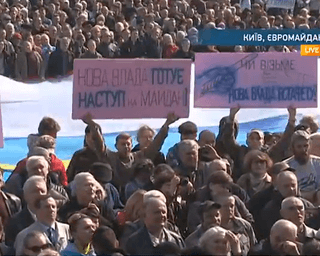Антивоенное Народное вече на Майдане Незалежности (трансляция)