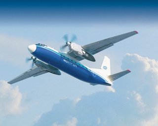 В России Ан-24 промахнулся мимо взлетной полосы и развалился 