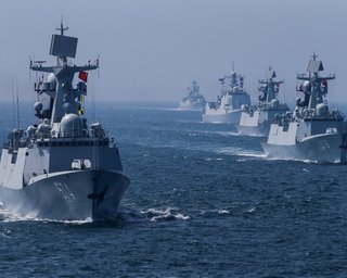 Китай розмістив чотири бойові кораблі біля Тайваню: подробиці