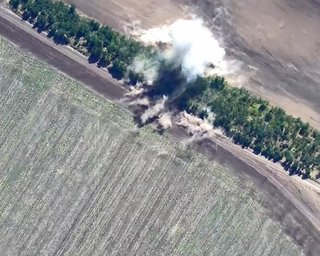 Бійці ЗСУ з HIMARS влучили в пускову установку "Ланцетів" (відео)