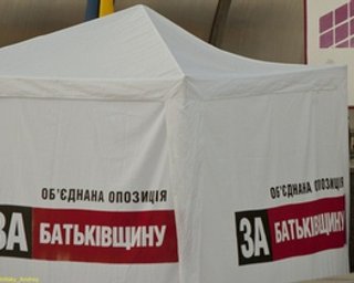 УДАР обвиняет кандидата от Батьківщини в распространении дискредитирующих листовок