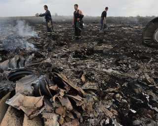 США показали траекторию полета ракеты в малайзийский самолет
