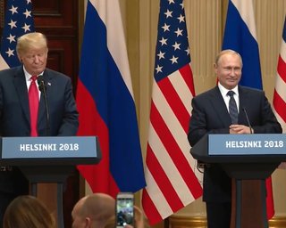 Путин на пресс-конференции вспомнил об Украине трижды, Трамп – ни разу