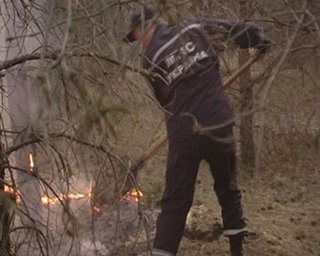 Под Киевом горят торфяники