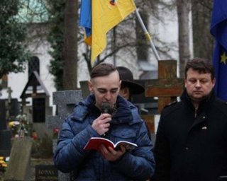 В Праге почтили память героев Небесной Сотни