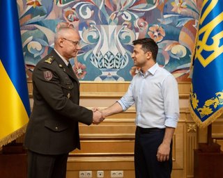 Хомчак рассказал о первой встрече с Зеленским