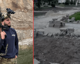 "На полях жодного окопу": військові обурені через бруківку у Краматорську (відео)