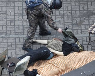 Площадь перед Ивано-Франковской ОГА назвали Героев Небесной сотни