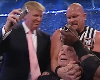 Всплыло вирусное видео: Дональд Трамп бреет наголо мужа министра образования США
