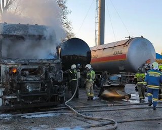 В оккупированном Крыму бензовозы стали сопровождать мобильные огневые группы РФ (видео)