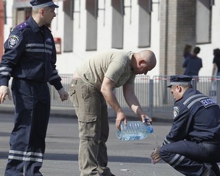 В Днепропетровске утроили количество милицейских патрулей