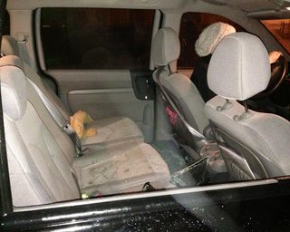 Неизвестные в цетре Киева разбили автомобиль помощницы Ляшко