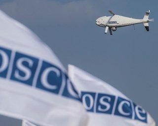 Луганские боевики сбили беспилотник миссии ОБСЕ