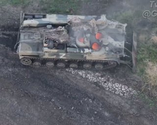 Спалили "рідкісного звіра": ЗСУ вперше показали знищення російської "БРЕМ-Л" (відео)