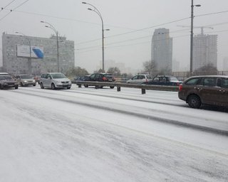 В Киеве ночью ожидается снегопад