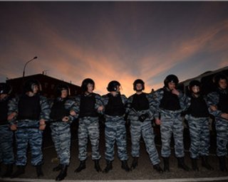 Российская полиция взяла под контроль ситуацию на юге столицы