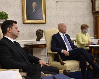 США и Украина опубликовали совместное заявление во время встречи Зеленского и Байдена